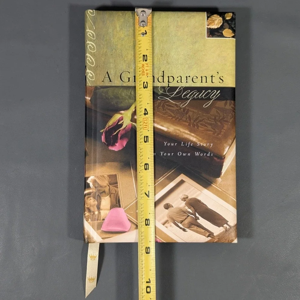 Hallmark A Grandparents Legacy Guided Memory Journal Hardcover Life Story Book